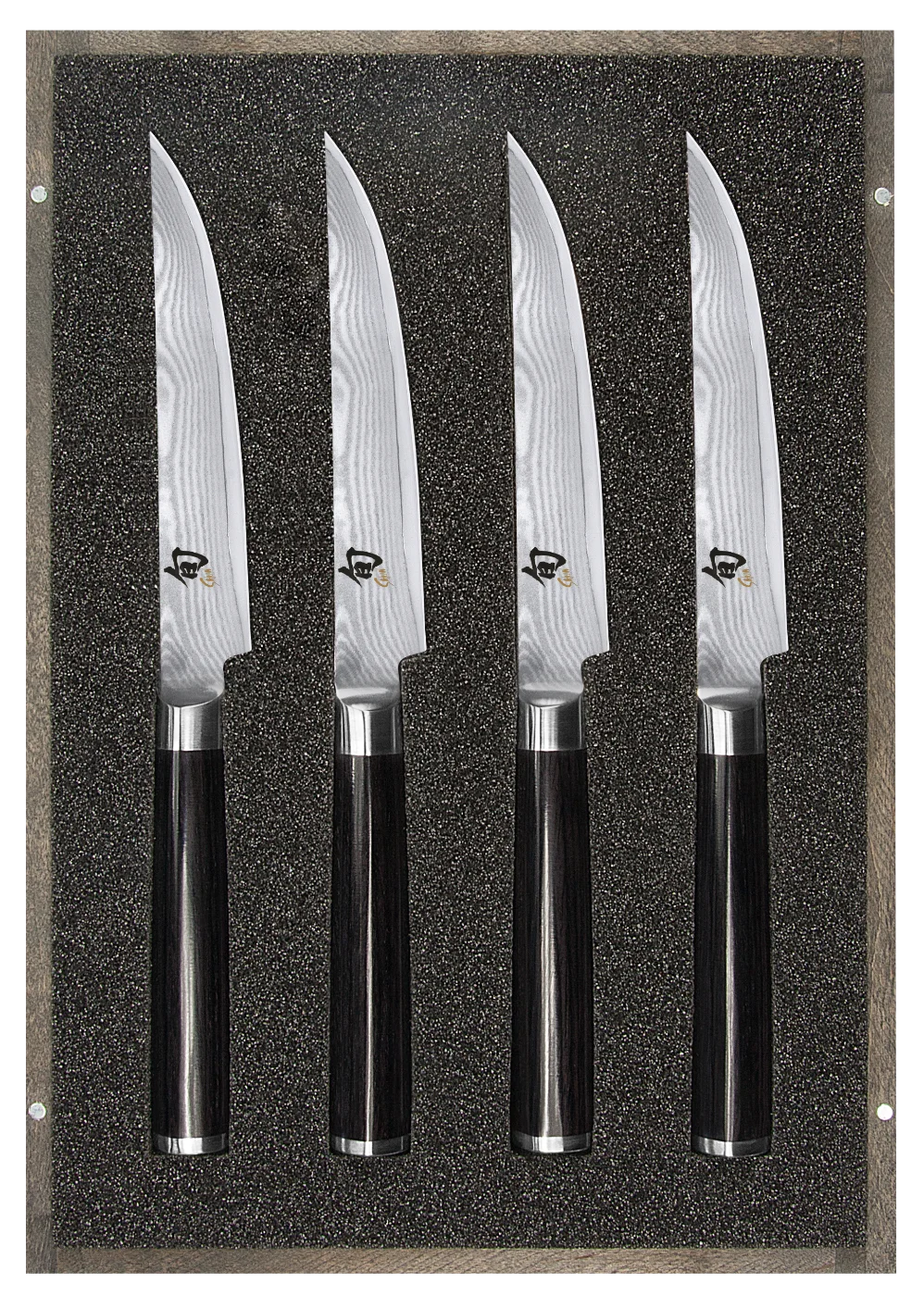 KAI Shun DMS-400 Messerset: 4 X Steakmesser DM-0711