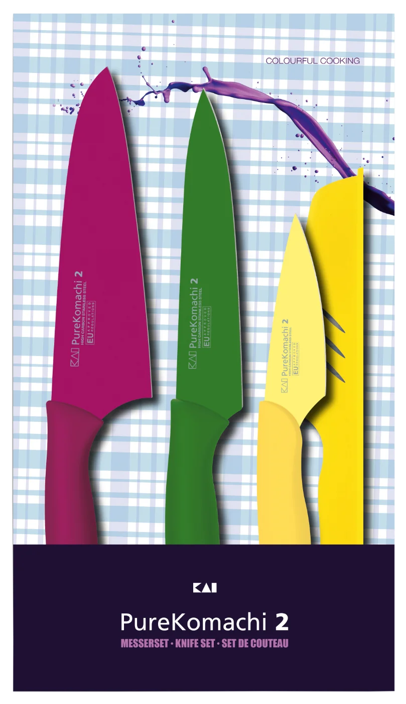KAI Pure Komachi 2 ABS-0310 Set mit 3 Messern