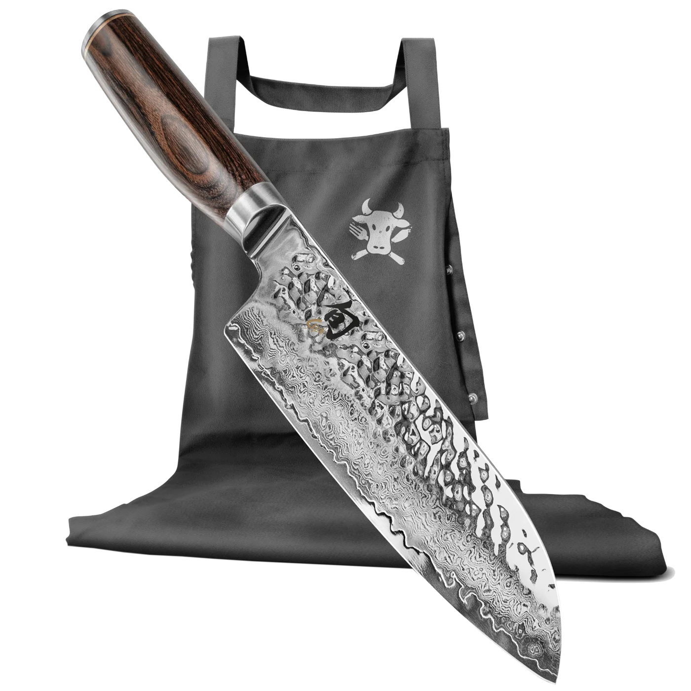 KAI Shun Premier Tim Mälzer Set Santoku und Kochschürze