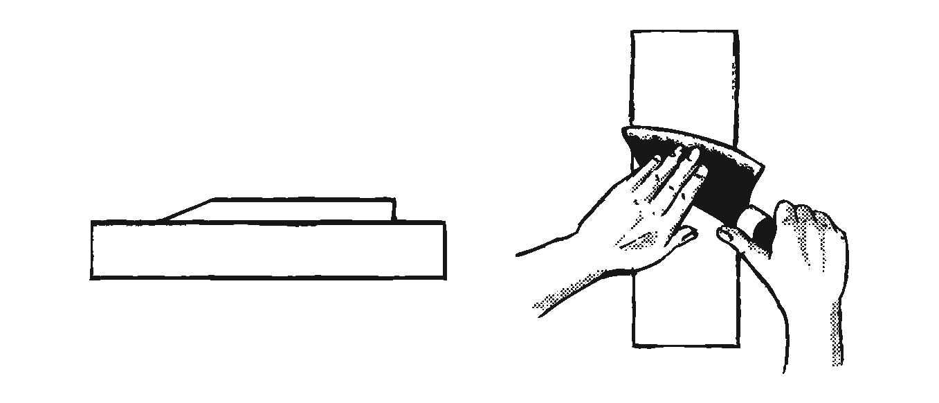 Schleifanleitung-Einseitigmesser