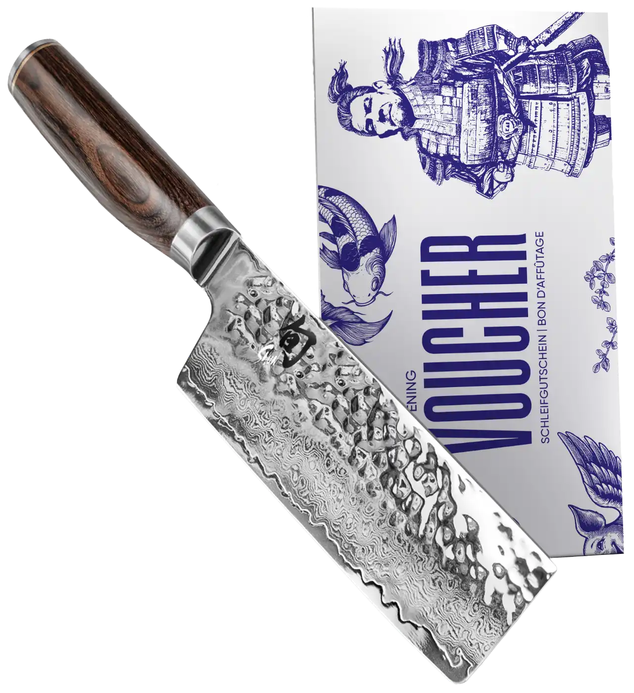 KAI Shun Premier TDM-1742 Nakiri + Schleifgutschein