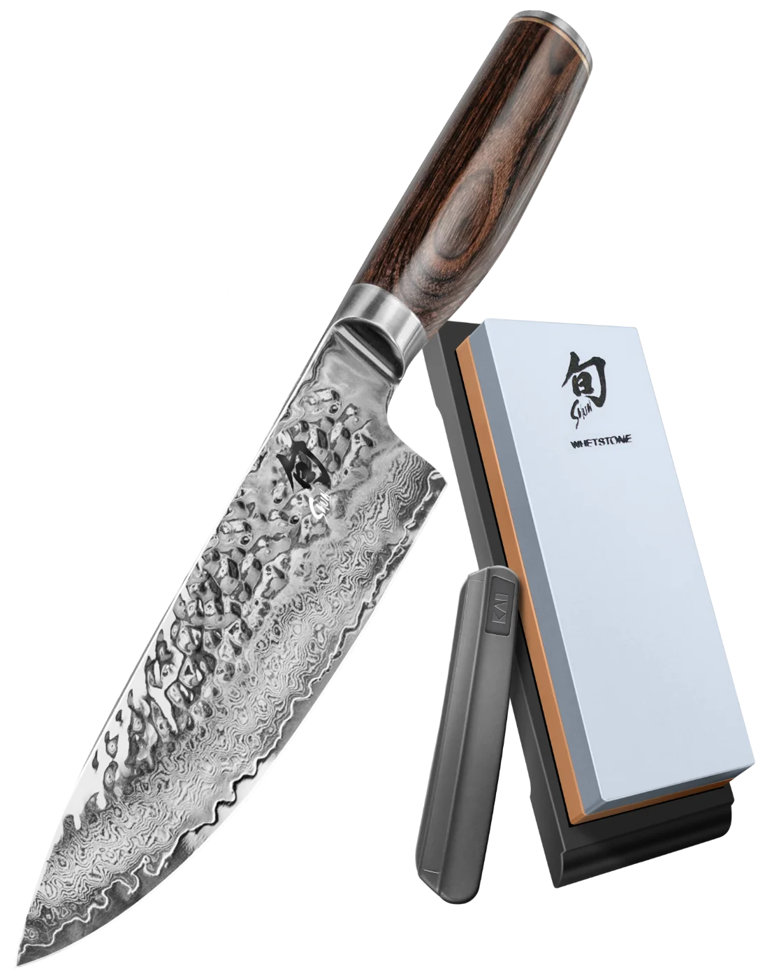 KAI Shun Premier TDM1706-W25 Kochmesser + Schleifstein