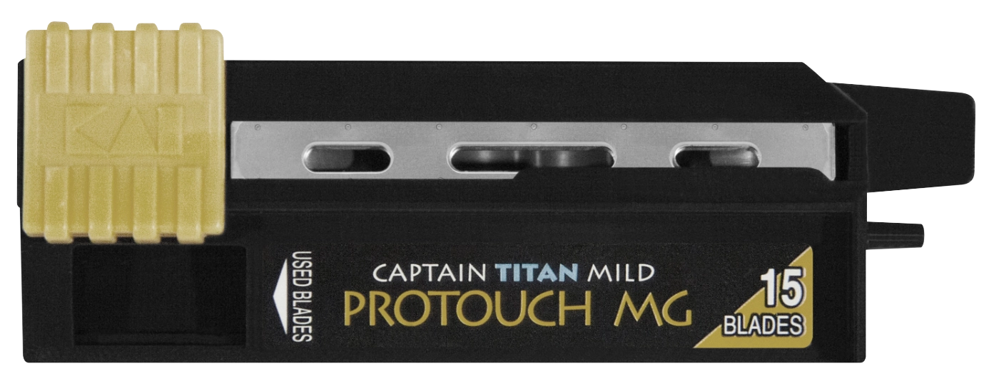 Captain Razor Rasiermesser-Klingen Titan Mild Protouch