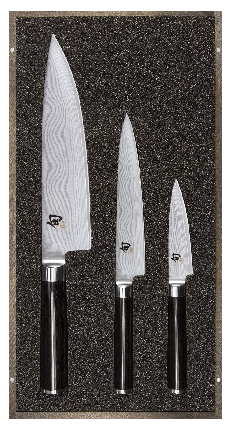 KAI Shun DMS-300 Set: Office + Allzweck + Kochmesser